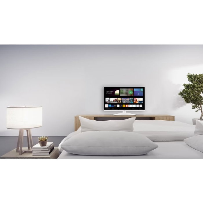 LG 27TQ615S-WZ Monitor TV Smart de 27 pulgadas Full HD IPS, Blanco